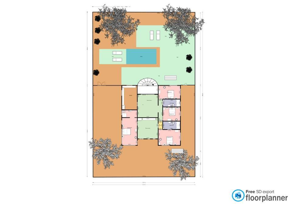 Relex Villa With Private Pool Willemstad Eksteriør billede